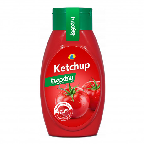 Ketchup łagodny 470 g Lewiatan