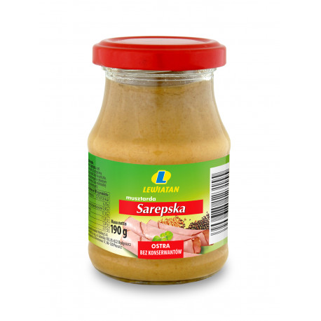 Musztarda sarepska 190 g Lewiatan