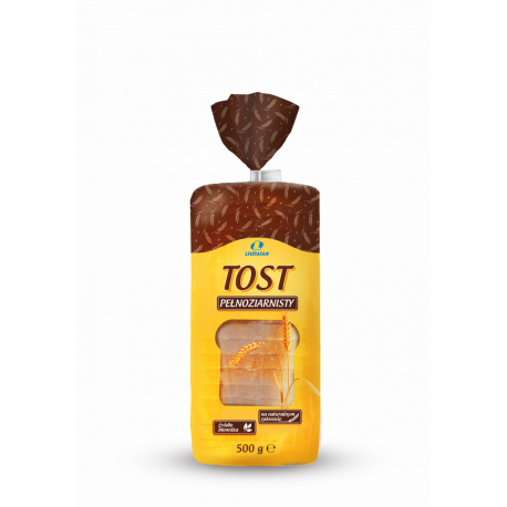 Chleb pełnoziarnisty tostowy 500 g Lewiatan