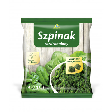 Szpinak rozdrobniony 450 g