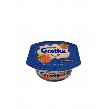 Danone Gratka o smaku truskawkowym 115g