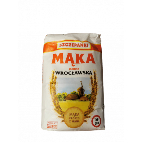 Szczepanki mąka pszenna typ 500 1kg