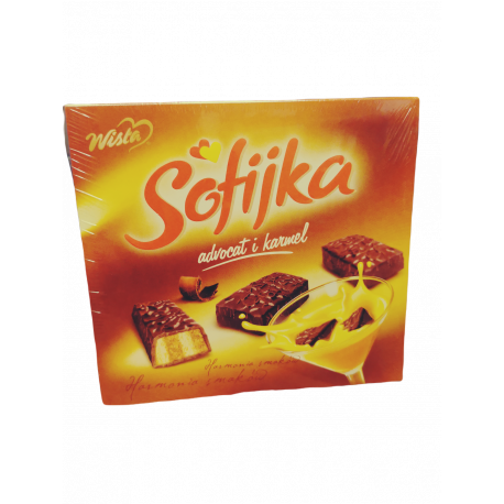 Bombonierka Sofijka w czekoladzie 450 g Wisła