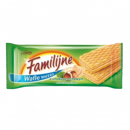 Familijne Wafle o smaku orzechowym 180 g