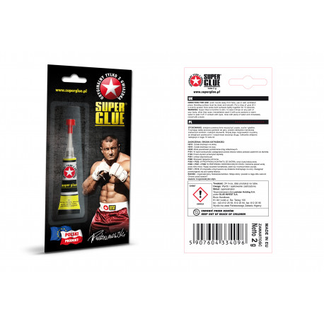 Klej Super Glue "Oryginalny tylko z gwiazdką" poj. 2 g