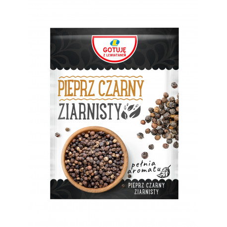 Pieprz czarny ziarnisty 15 g Lewiatan