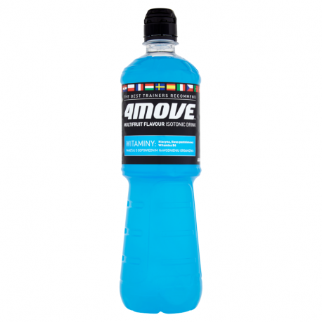 4Move Napój izotoniczny niegazowany o smaku wieloowocowym 0,75 l