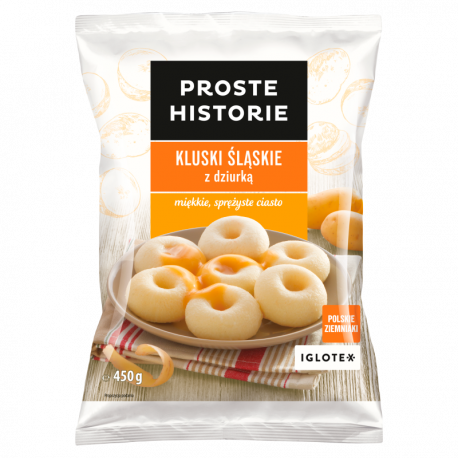 Proste Historie kluski śląskie z dziurką 450g