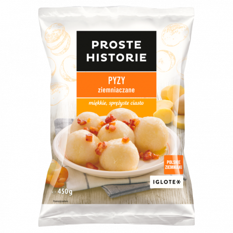 Proste Historie pyzy ziemniaczane 450g