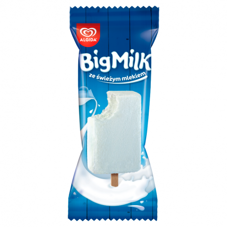 Big Milk Lody o smaku śmietankowo-waniliowym 100 ml